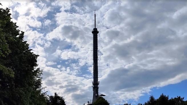 Jeden z obiektów nadawczych Emitela (fot. Adrian Gąbka)