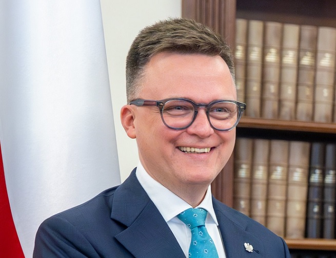 Szymon Hołownia, fot. x.com/KancelariaSejmu