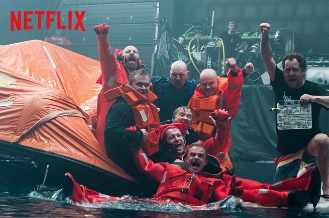 Plan zdjęciowy serialu „Heweliusz”, fot. Netflix