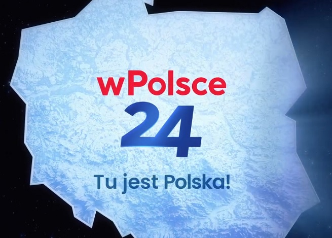 Kadr ze spotu zapowiadającego start emisji wPolsce24