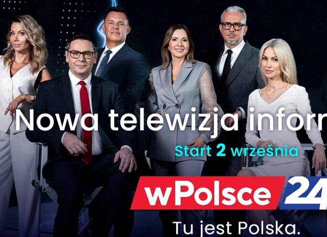 Gwiazdy nowej telewizji wPolsce24, fot. facebook.com/telewizjawpolsce