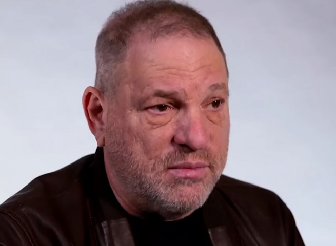 Harvey Weinstein, fot. screen z youtube / CNN