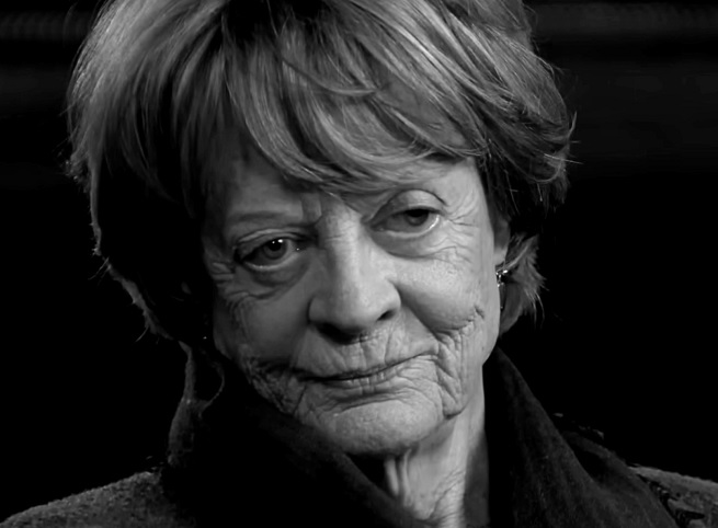 Maggie Smith, fot. screen z youtube / 60 Minutes