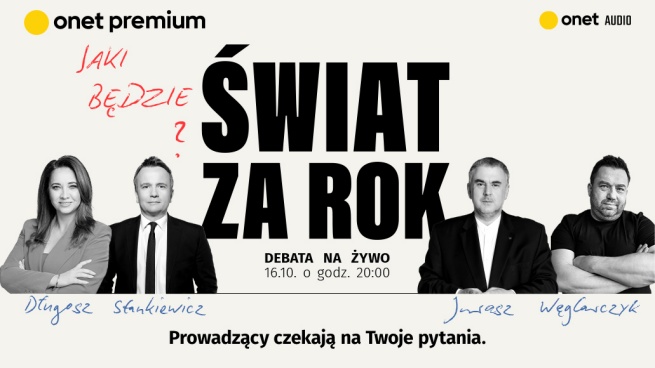 Debata Onetu, fot. mat. prasowy