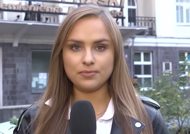 Aleksandra Gołda w TV Republika, fot. screen z youtube'a