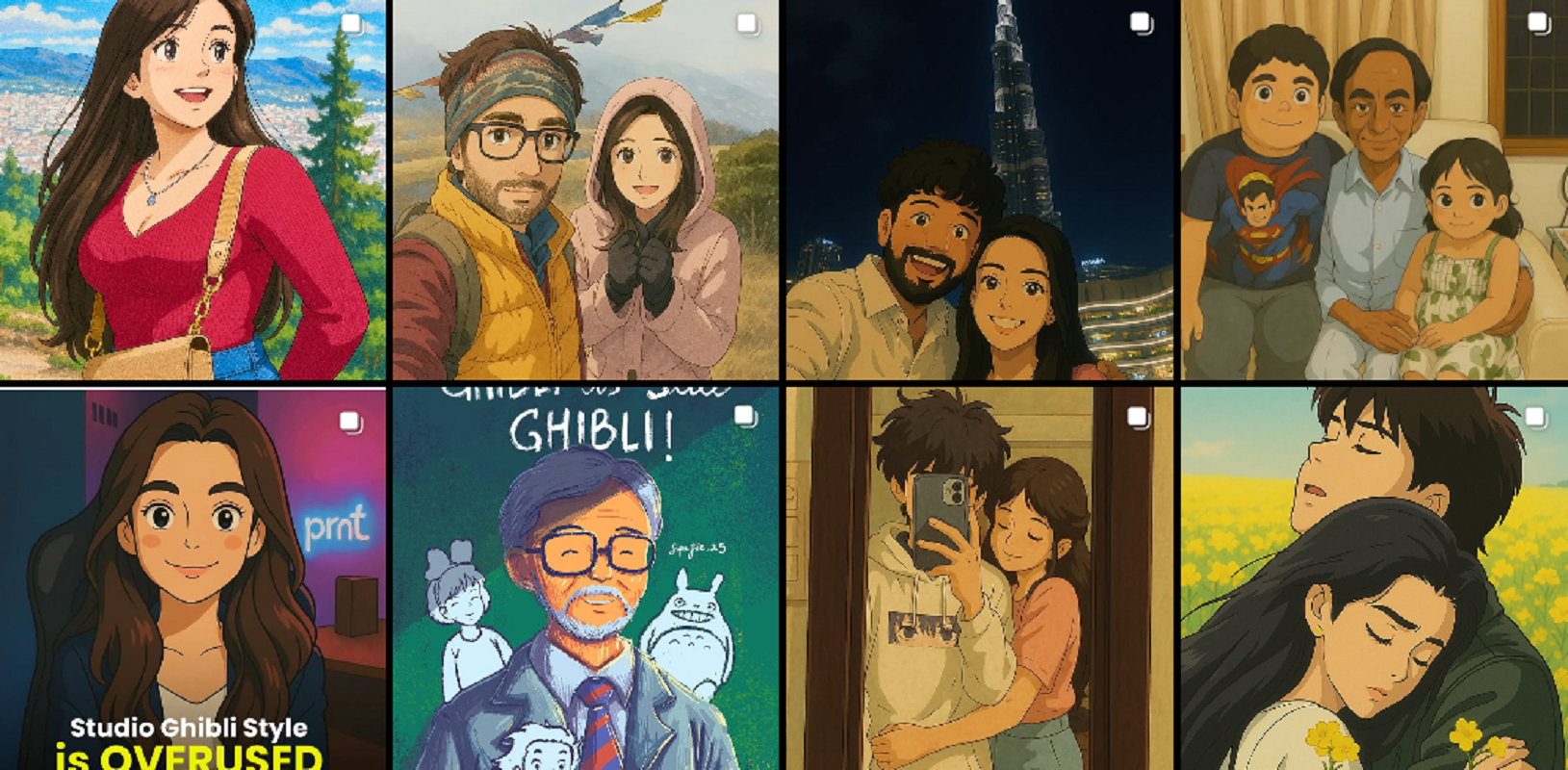 screen z Instagram