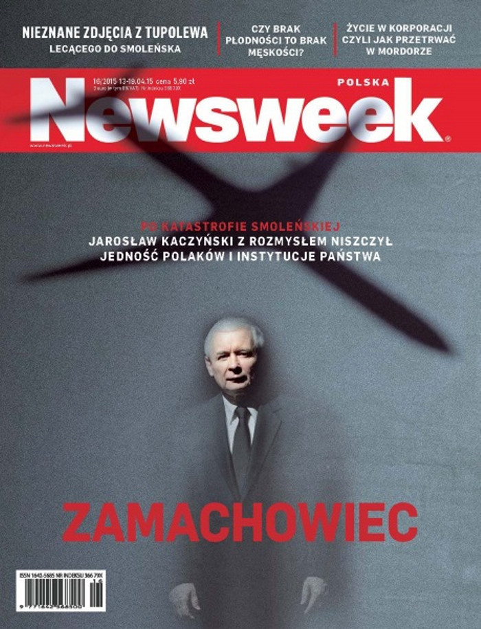 Okładka „newsweeka” Z Jarosławem Kaczyńskim Jako Zamachowcem Smoleńskim Skrytykowana Przez 6397