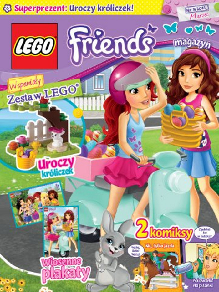 Lego Friends - 3/2015 - Pierwsze strony (jedynki), okładki 