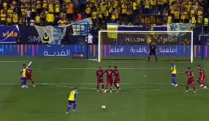 Mecz z udziałem Cristiano Ronaldo (fot. YouTube.com/Al Nassr FC)