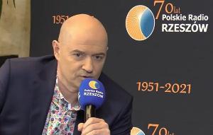 Przemysław Tejkowski, prezes Radia Rzeszów Fot. Zrzut ekranu/YouTube