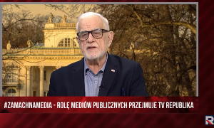 Jan Pietrzak na antenie TV Republika, screen z YouTube/TV Republika