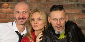 Olga Borys, Michał Wójcik i Krzysztof Ferdyn; fot. TVS