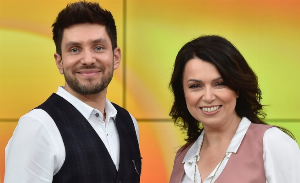 Katarzyna Pakosińska i Piotr Wojdyło, fot. TVP