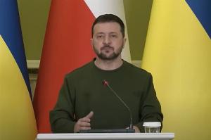 Wołodymyr Zełenski, Fot. screen: YT Kancelarii Premiera