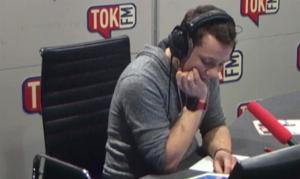 Piotr Maślak na antenie TOK FM