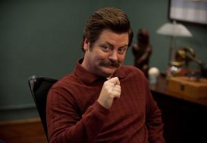 Nick Offerman w serialu „Parks and Recreation”, NBC