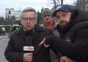 Mariusz Studzienny i Rafał Jarząbek, fot. screen z TVP Info