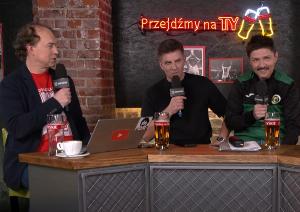Michał Pol, Mateusz Borek i Tomasz Smokowski w programie Kanału Sportowego, fot. screen z youtube'a