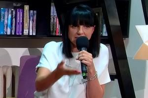 Anna Dudzińska (screen: YouTube/Big Book Cafe & Festival)