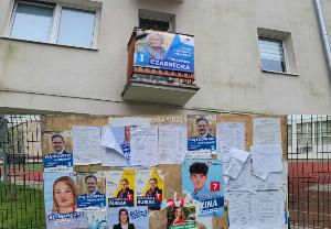 plakaty wyborcze, fot. Wirtualnemedia.pl