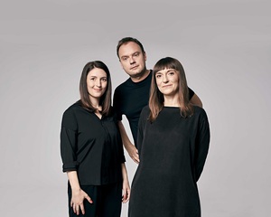 Julia Dziurbiejko, Szymon Domżał oraz Lucie Dessarts, fot. Przemek Chudkiewicz