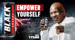 Mike Tyson w reklamie Black Energy Drink