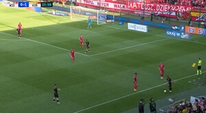 Mecz PKO BP Ekstraklasy (fot. YouTube/Canal+ Sport)