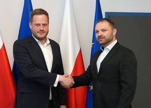 Od lewej: Janusz Cieszyński, Przemysław Koch