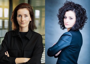 Od lewej: Joanna Kulig i Anna Lewandowska
