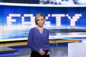 Justyna Pochanke; fot.: TVN / Krzysztof Dubiel