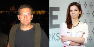 Paweł Królikowski i Katarzyna Popławska