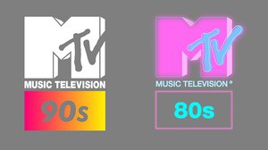 Logotypy MTV 80s i MTV 90s