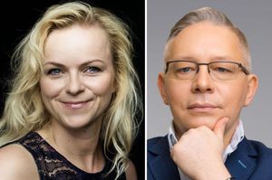Od lewej: Magdalena Rataj (fot. Dariusz Golik), Grzegorz Kowalczyk (fot. Eurozet)