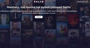 Serwis streamingowy Salto zakończył działalność