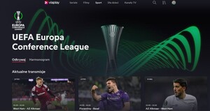 Mecze Ligi Konferencji Europy pokazuje serwis streamingowy Viaplay