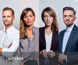 Partnerzy w Whites: Anna Tkaczyk, Anna Mościcka, Marcin Kubik, Maciej Woźniak