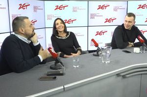 Debata o stanie polskich mediów w Radiu ZET. Od lewej: Tomasz Sekielski, Ewa Ewart i Wojciech Bojanowski
