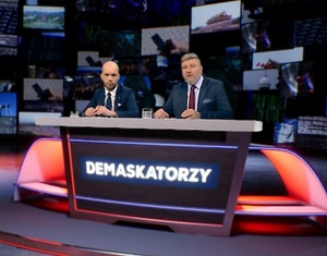 „Demaskatorzy”; fot. TVP Info/screen