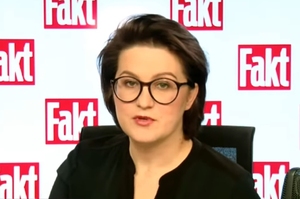 Katarzyna Kozłowska (screen: YouTube/FAKT)