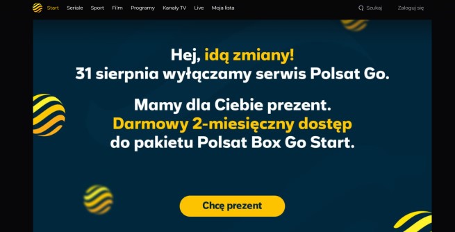 Serwis streamingowy Polsat Go kończy działalność z końcem sierpnia