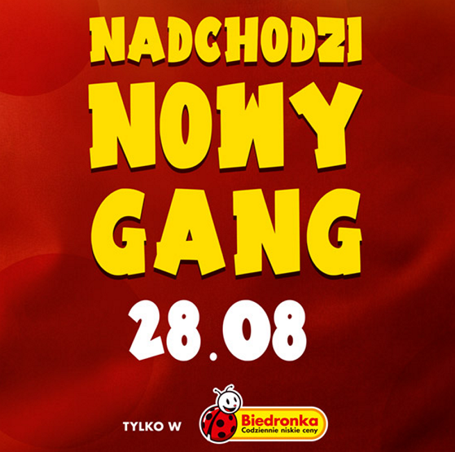 Biedronka’s new show Gang Cudaków Gang Spryciaków Gang Mocniaków