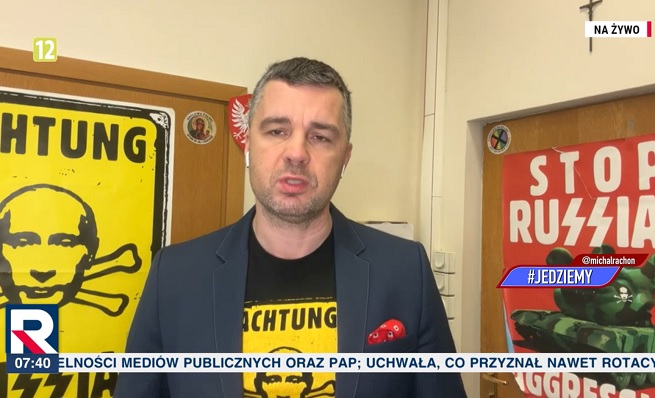 Michał Rachoń, fot. TV Rrepublika