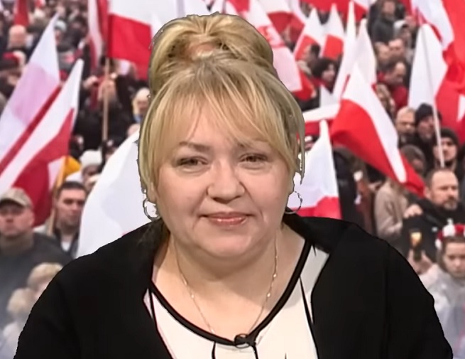 Agnieszka Siewiereniuk-Maciorowska, fot. TV Republika
