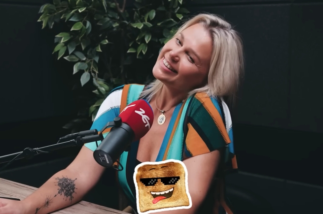 Agnieszka Kołodziejska (screen: YouTube/Radio ZET)