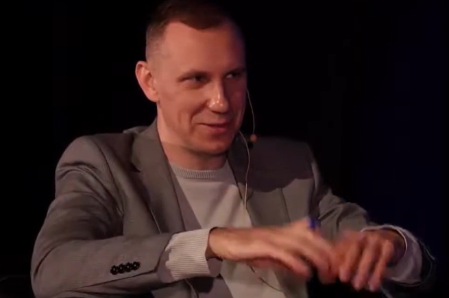 Paweł Piotr Reszka (screen: YouTube/Wodzisławskie Centrum Kultury)