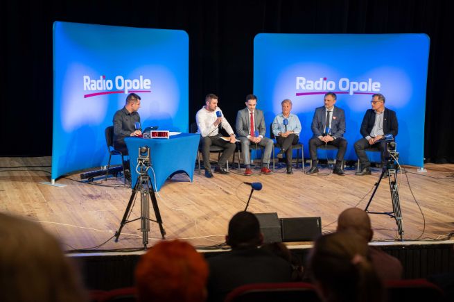 Debaty wyborcze w Radiu Opole/ Fot. Radio Opole