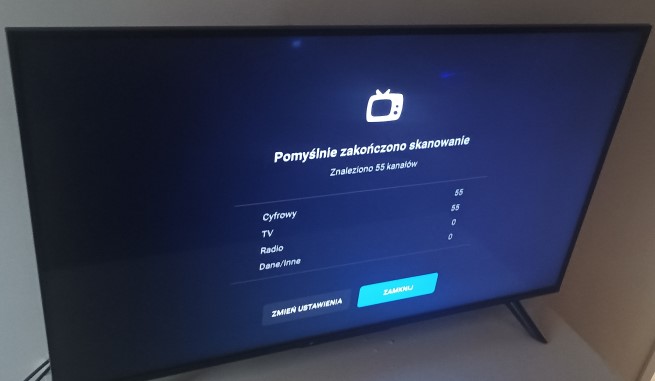 Wyszukiwanie kanałów w naziemnej telewizji cyfrowej (fot. Adrian Gąbka)