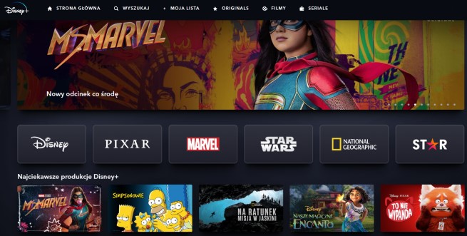 VOD Netflix,  Prime, HBO Max, Disney+, Canal+, Player