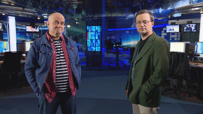 Roman Kurkiewicz i Jan Wróbel, fot. TVN