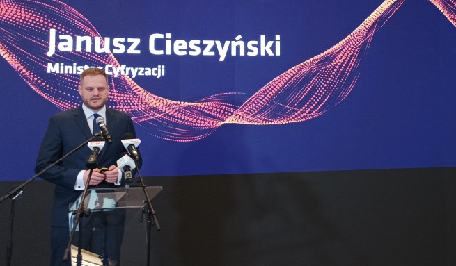 Minister cyfryzacji Janusz Cieszyński